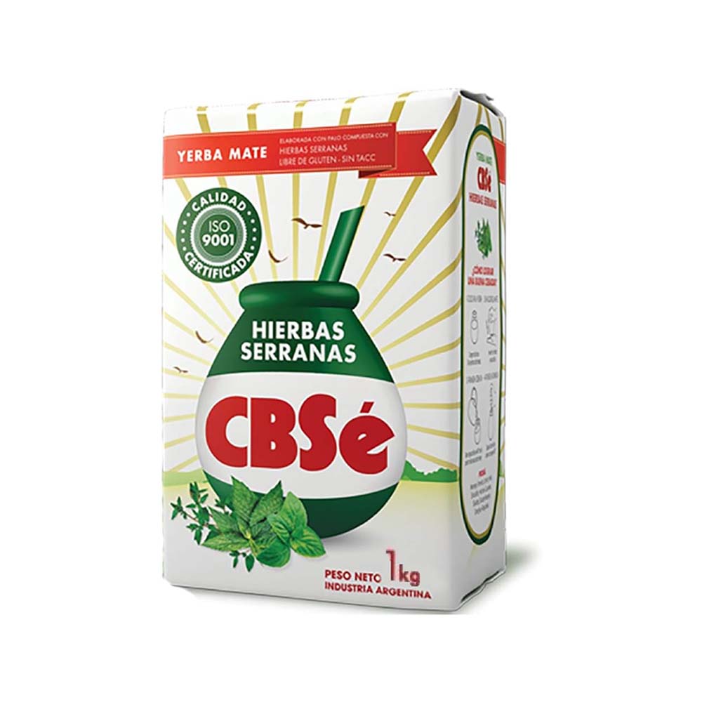 CBSé Yerba Mate Mountain Herbs 1kg