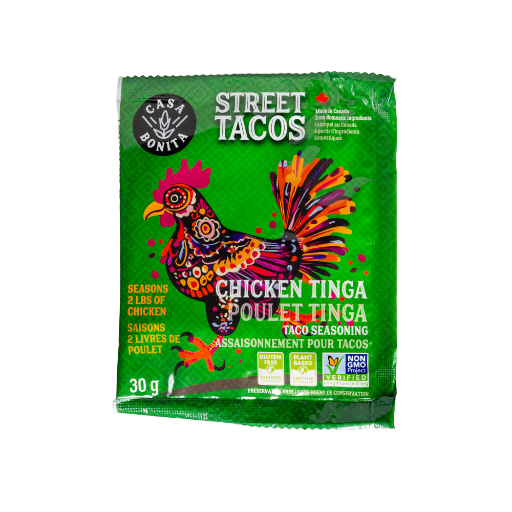 Casa Bonita Street Tacos Chicken Tinga Seasoning 360gr