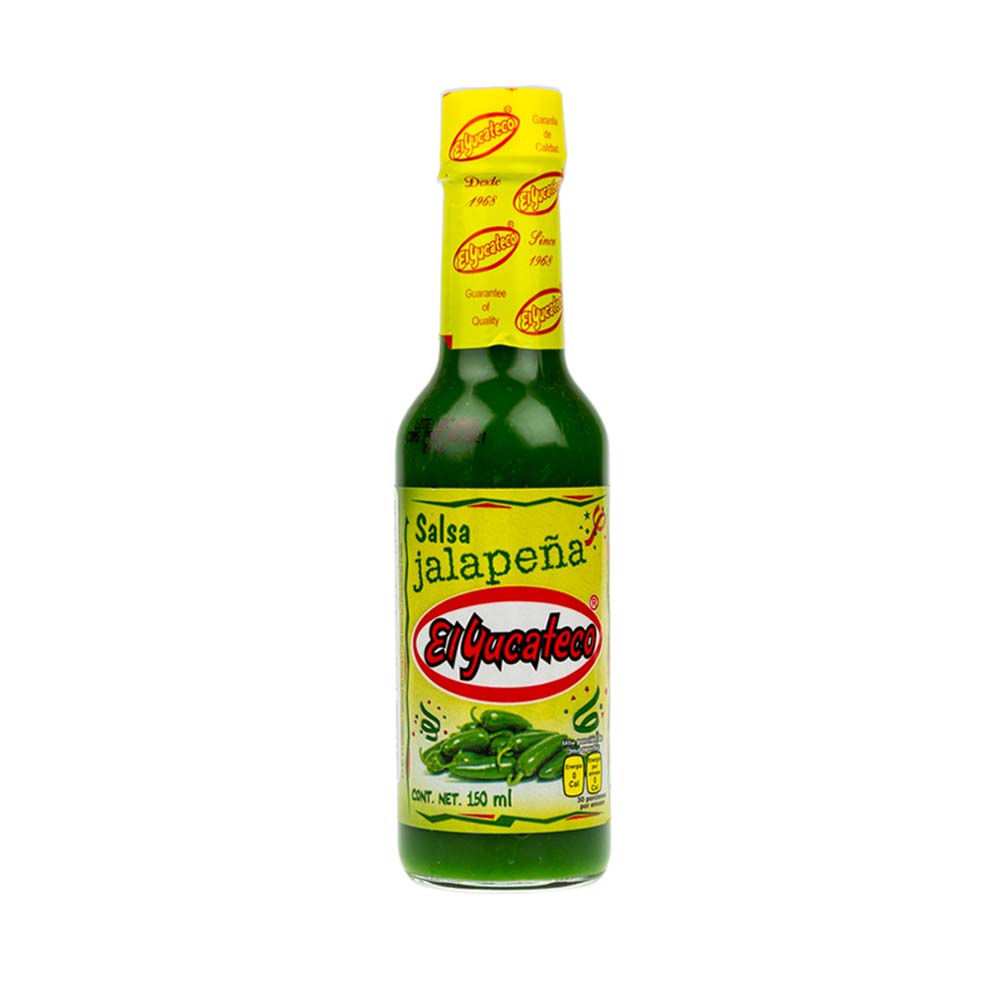 El Yucateco Jalapeño Hot Sauce 150ml Latin Deli