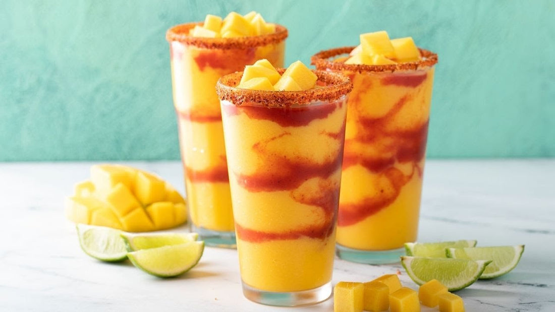 Mango Frappe With Tajin