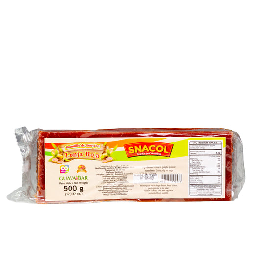 Guava Paste - Bocadillo Lonja Roja 500gr