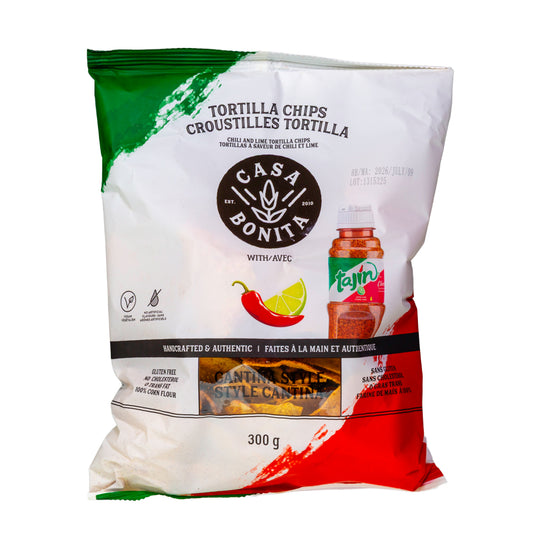 Casa Bonita Corn Chips  Cantina Styles with TAJIN 300gr