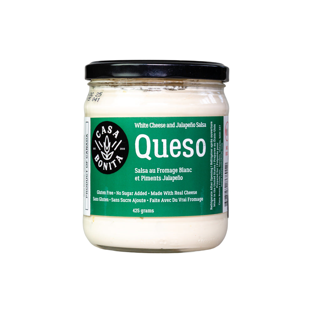 Casa Bonita White Cheese Salsa With Jalapeño 425gr