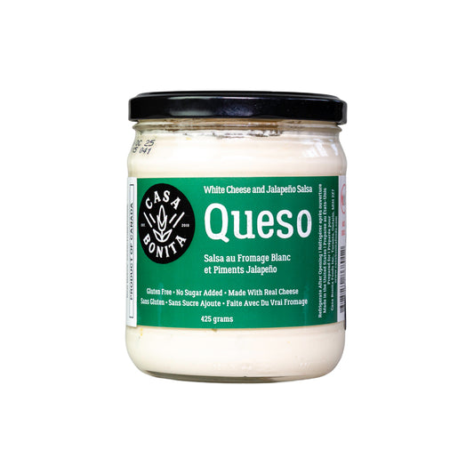 Casa Bonita White Cheese Salsa With Jalapeño 425gr