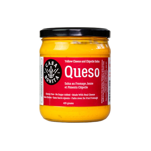 Casa Bonita Yellow Queso  Salas With Chipotle 425gr