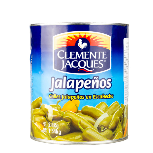 Clemente Jacques  Whole Jalapeños Pickles 2.8Kg