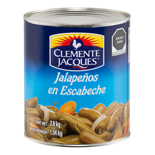 Clemente Jacques  Whole Jalapeños 2.8Kg