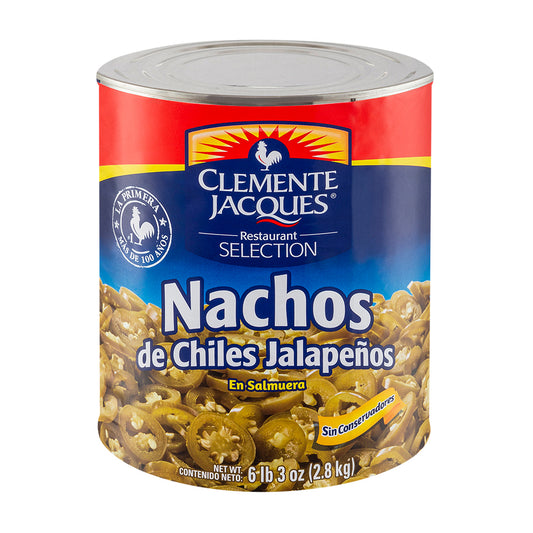 Clemente Jacques  Nacho de Chile Jalapeños 2.8Kg
