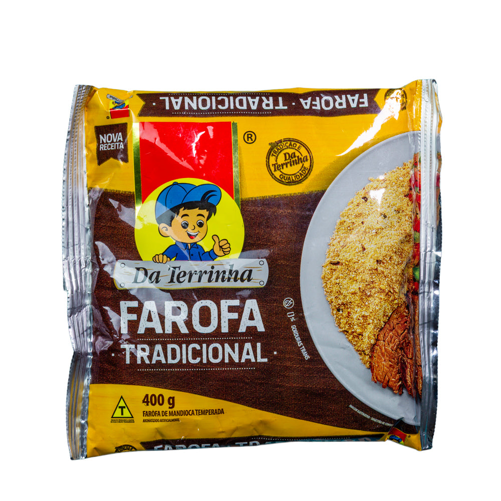 Da Terrinha Ready Farofa 400gr