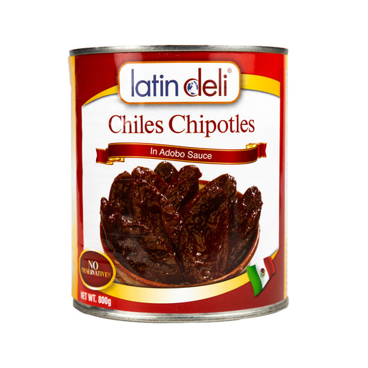 Latin Deli Chipotles Chilli  In Adobo Sauce 800gr