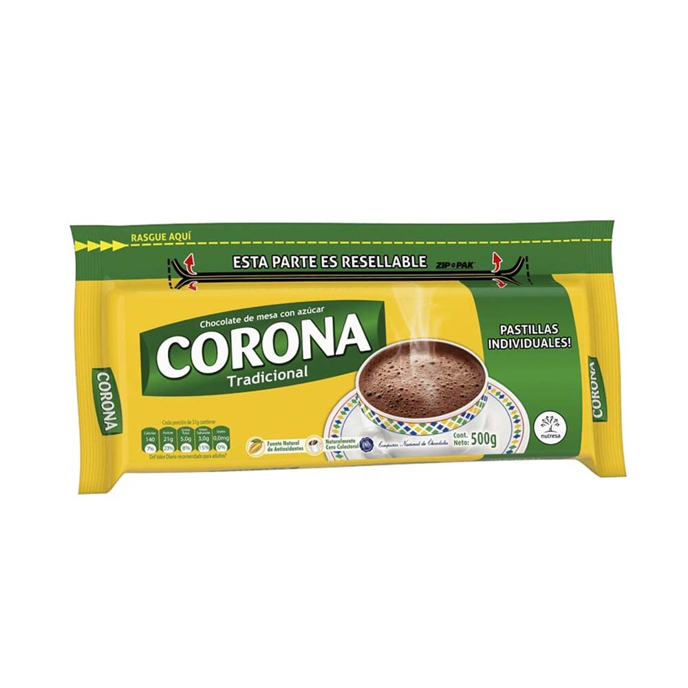 Chocolate Corona 500gr