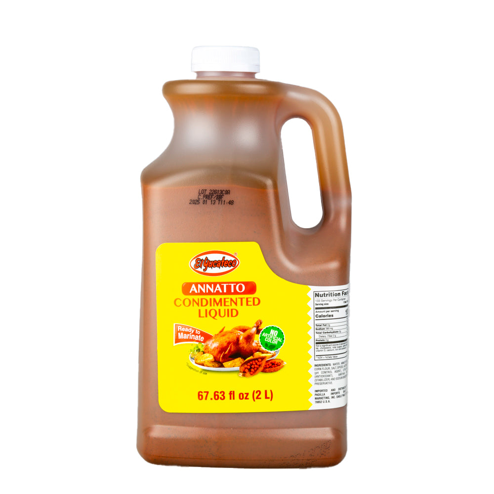 El Yucateco Achiote - Annatto Liquid 2Lts – Latin Deli