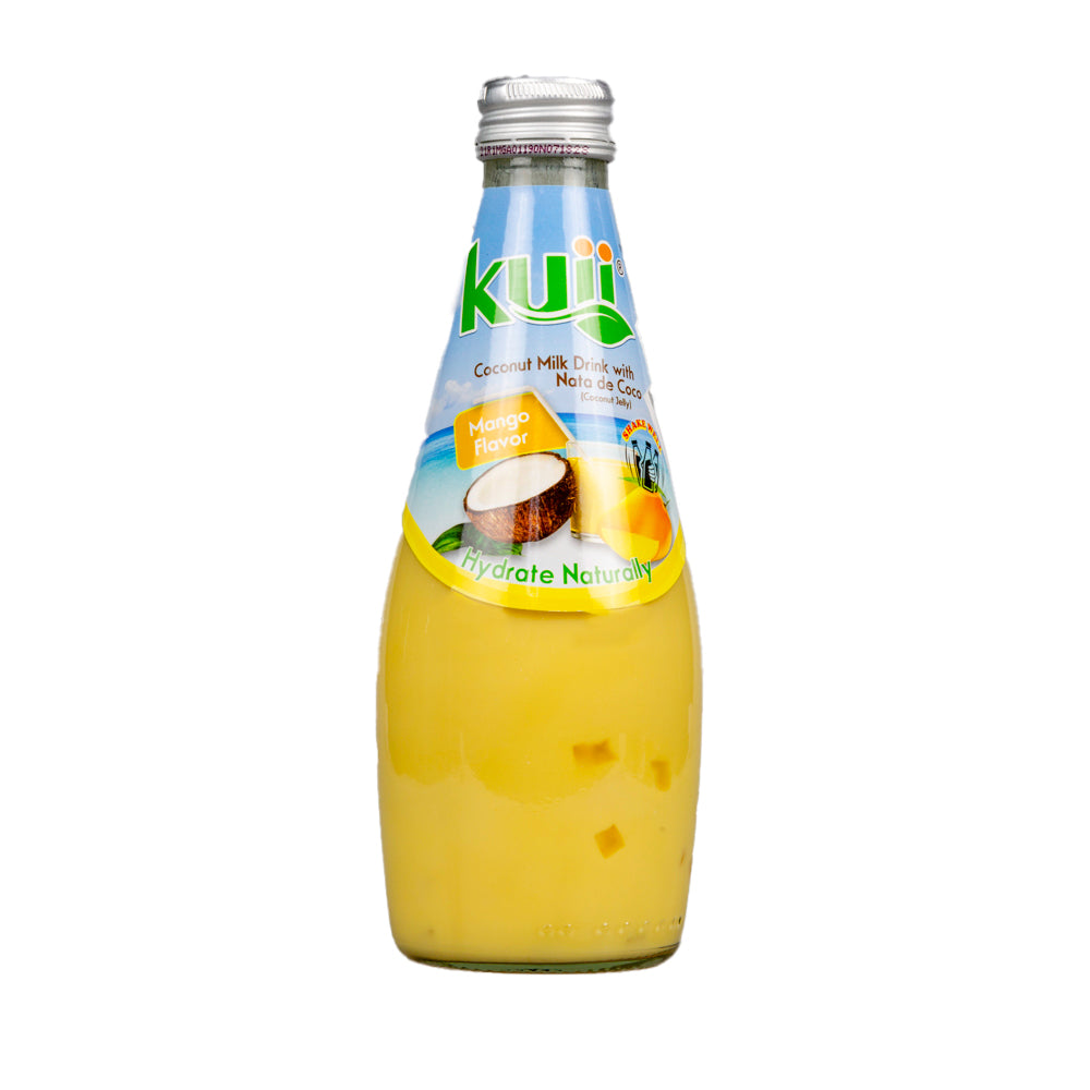 Kuii Coconut Milk With Nata De Coco MANGO Flavor 290ml