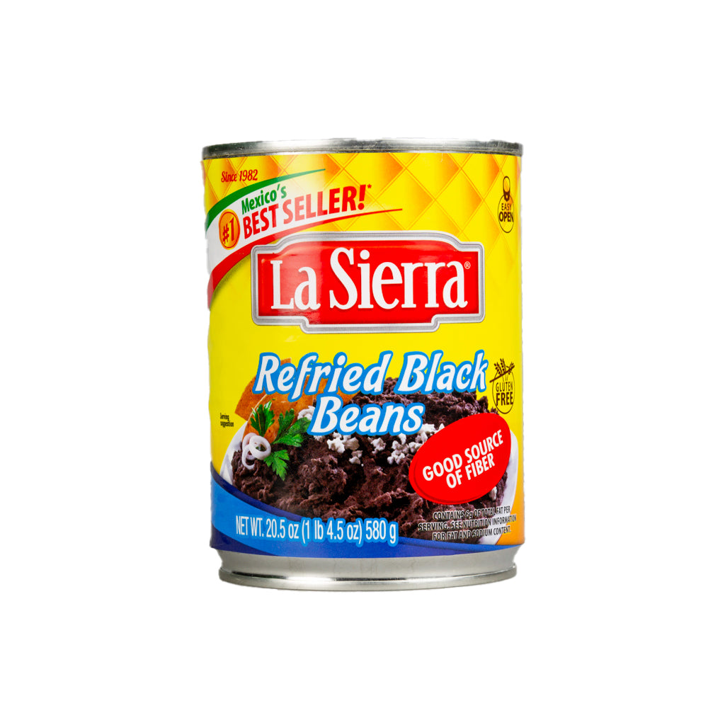 La Sierra Refried Black Beans 580gr