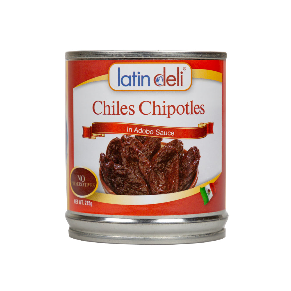 Latin Deli Chipotles Chilli  In Adobo Sauce 215gr