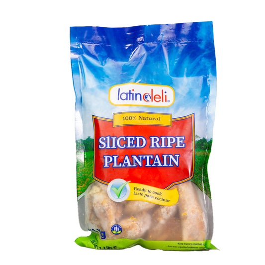 Frozen Latin Deli Slices of Ripe Plantain 1Kg