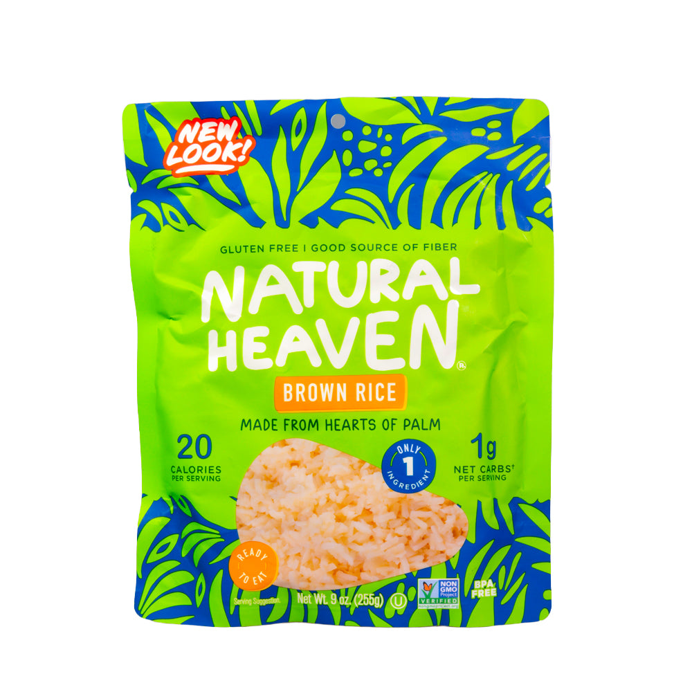 Natural Heaven  Brown Rice Made From Hearts of Palm  255g