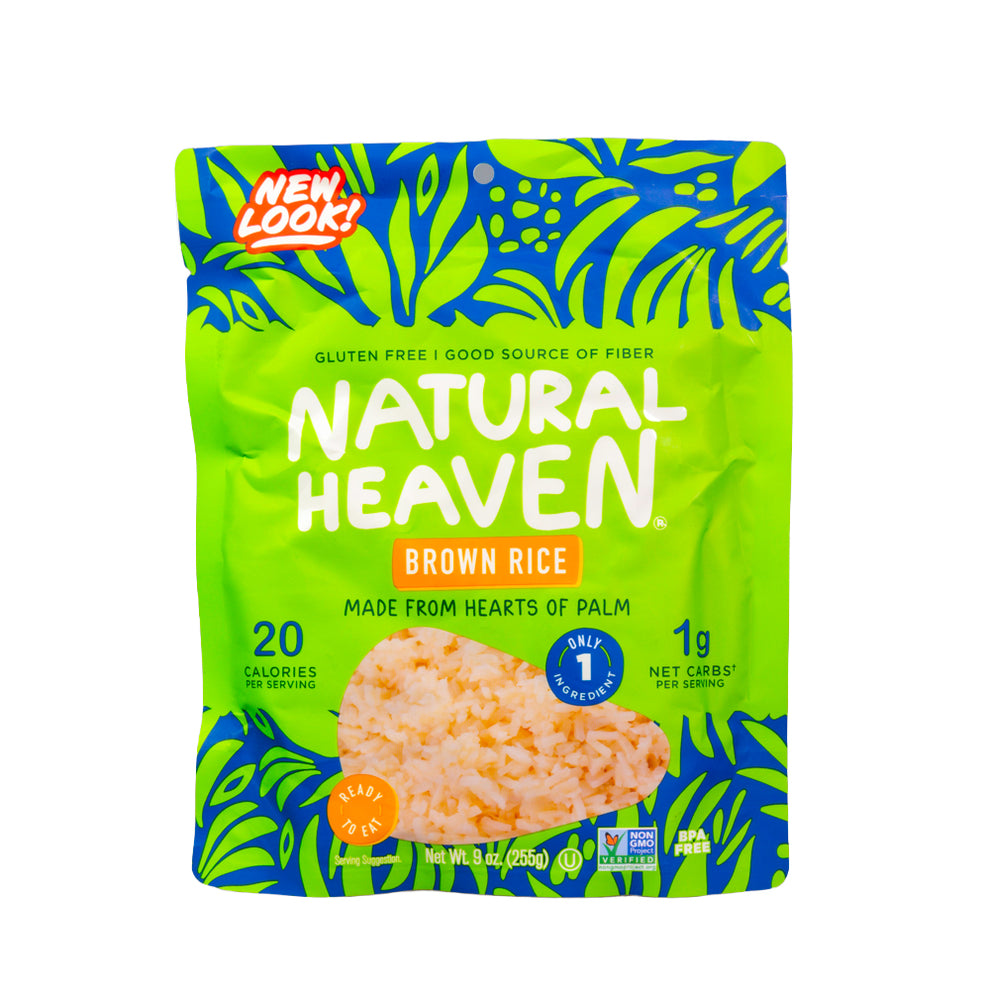 Natural Heaven Brown Rice Made From Hearts of Palm 255g – Latin Deli