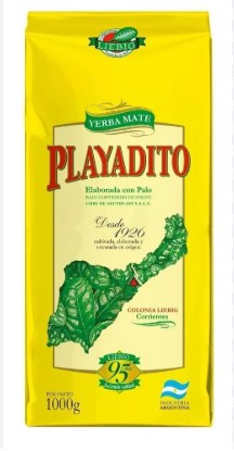 Yerba Mate Playadito 1Kg