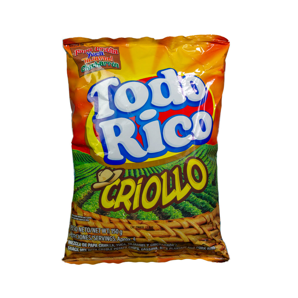 Teody Rico Todo Rico CRIOLLO 150gr – Latin Deli