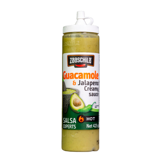 Zaaschila Guacamole & Jalapeno Creamy Sauce 425gr