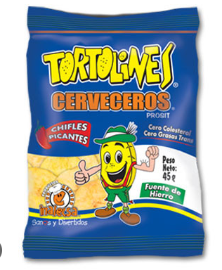 Tortolines Jalapeño CERVECEROS - Plantain Chips-  150gr