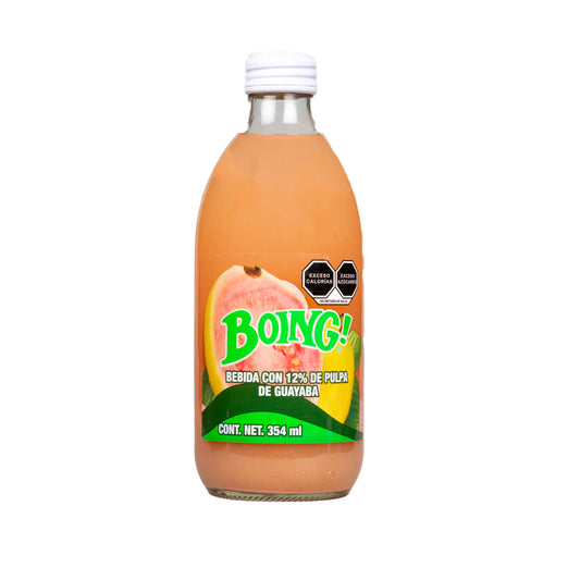 Boing Guava Flavoured Soft Drink 354 ml (Bottle)
