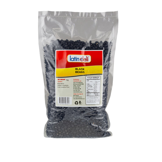 Latin Deli Black Beans Dried 1Kg