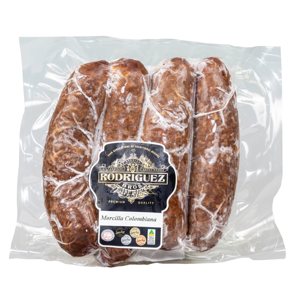 Frozen Colombian Morcilla - Colombian Blood Sausage Style 400gr – Latin ...