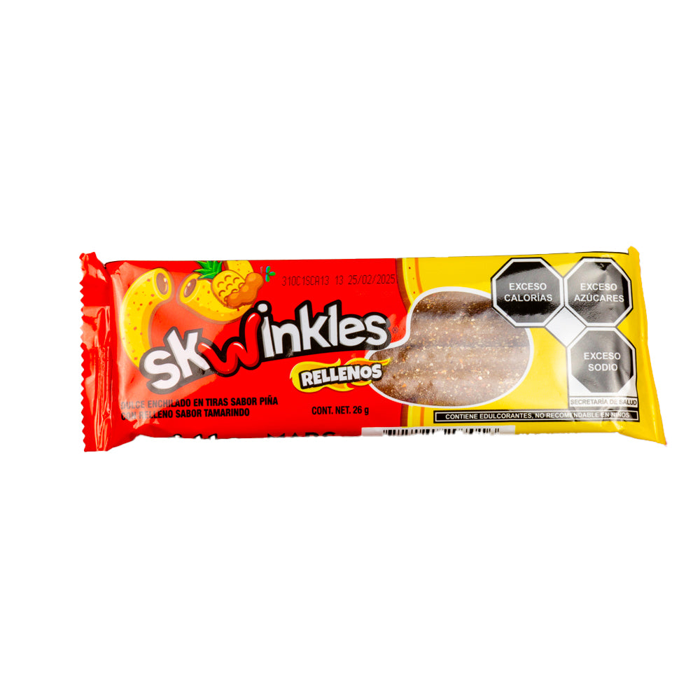 Skwinkles Filled with  Pineapple -  Mexican Candy